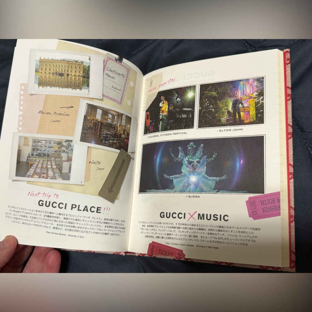 GUCCI BAILA LIMITED EDITION “MY SCRAPBOOK” NOTEBOOK - Picture 10 of 16